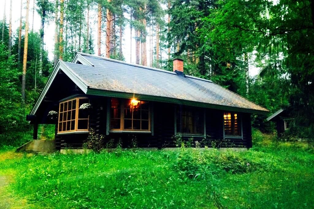 Виллы Уютный финский дом у подножия горы Савонлинна-4