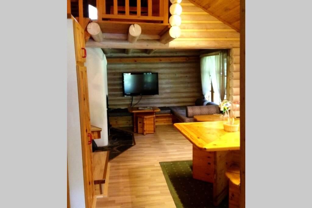 Виллы Уютный финский дом у подножия горы Савонлинна-17