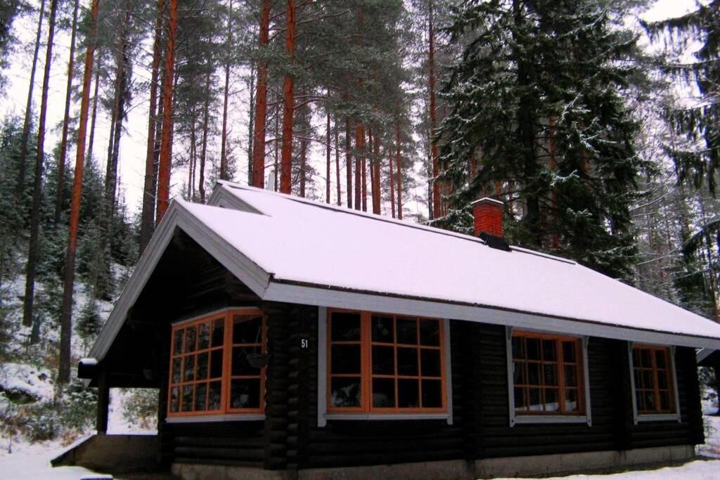 Виллы Уютный финский дом у подножия горы Савонлинна-50